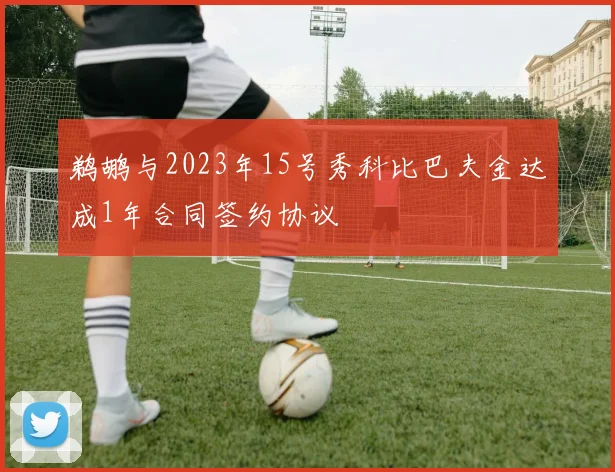 鹈鹕与2023年15号秀科比巴夫金达成1年合同签约协议